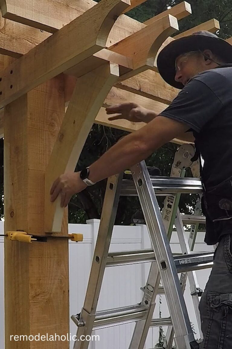 Diy Tree Swing: How To Install Bent Wooden Knee Supports