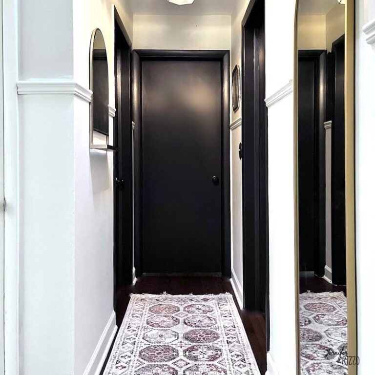 Modern Interior Doors Painted Black