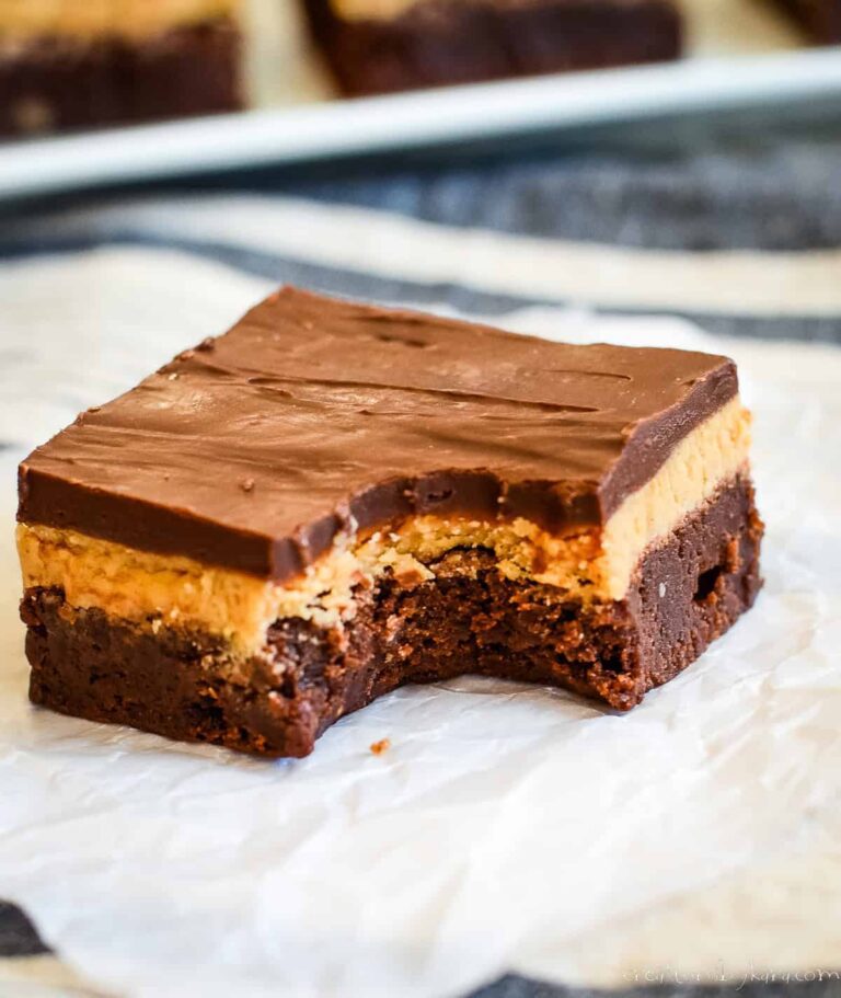 Peanut Butter Buckeye Brownies Recipe