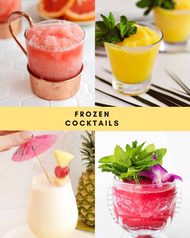 20+ Frozen Cocktails