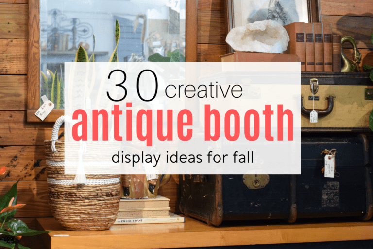 30 Creative Ideas For Displaying Antique Stalls In The Fall