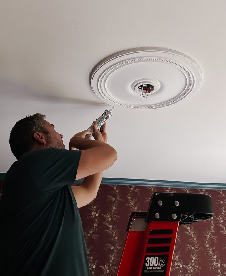 How To Install A Ceiling Medallion