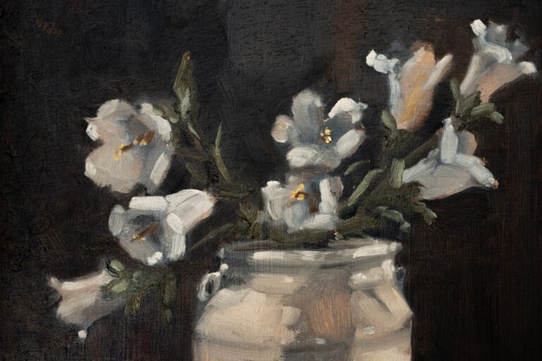 Still Life Drawing With Floral Colors | Oil Painting Tutorial