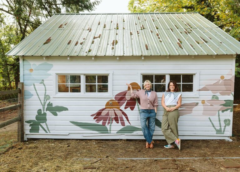 Dreams Come True!! The Barn Flower Mural Has Been Unveiled