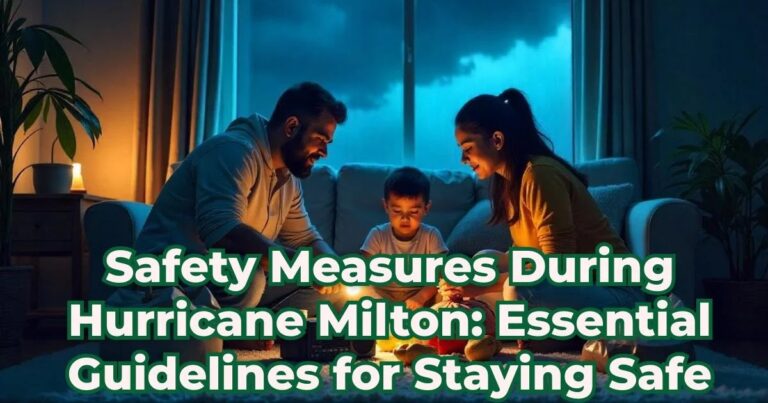 Safety Measures During Hurricane Milton: Essential Guidelines To Stay Safe